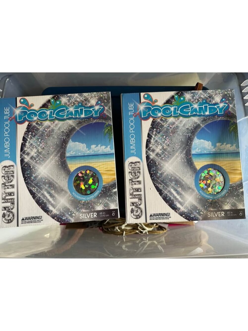 Two‎ PoolCandy Jumbo Pool Tube, 48",